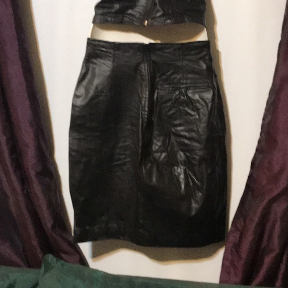 like new black leather buttery soft Wilson’s leather vintage - Picture 2 of 16